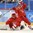 GANGNEUNG, SOUTH KOREA - FEBRUARY 16: Artyom Zub #2 of the Olympic Athletes of Russia gets tangled up with Vasili Koshechkin #83 during preliminary round action against Slovenia at the PyeongChang 2018 Olympic Winter Games. (Photo by Andre Ringuette/HHOF-IIHF Images)

